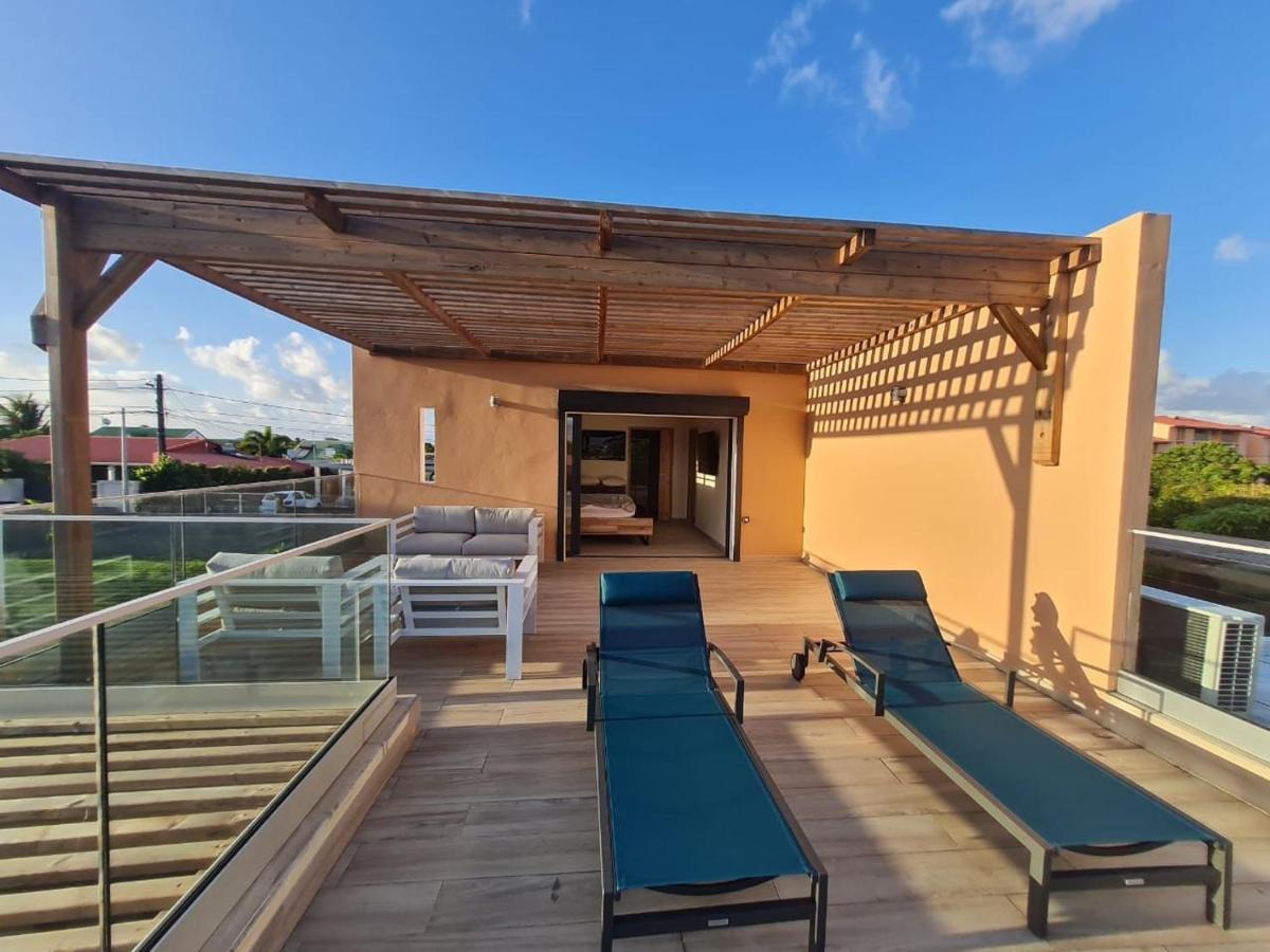 Villa Jasmin Standing Piscine Chauffee 4 Ch 9 Pers Baie-Mahault Buitenkant foto